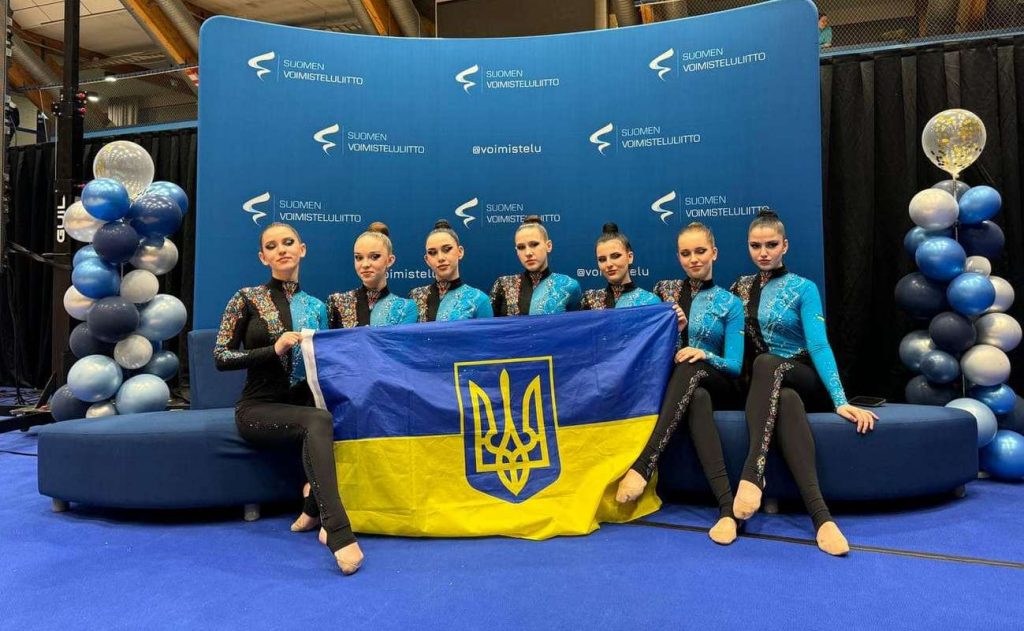 Каменские гимнастки соревновались на международном турнире в Финляндии