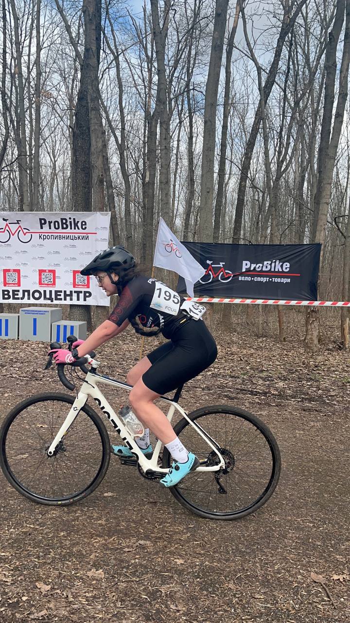 Кам'янська велосипедистка посіла друге місце на чемпіонаті України