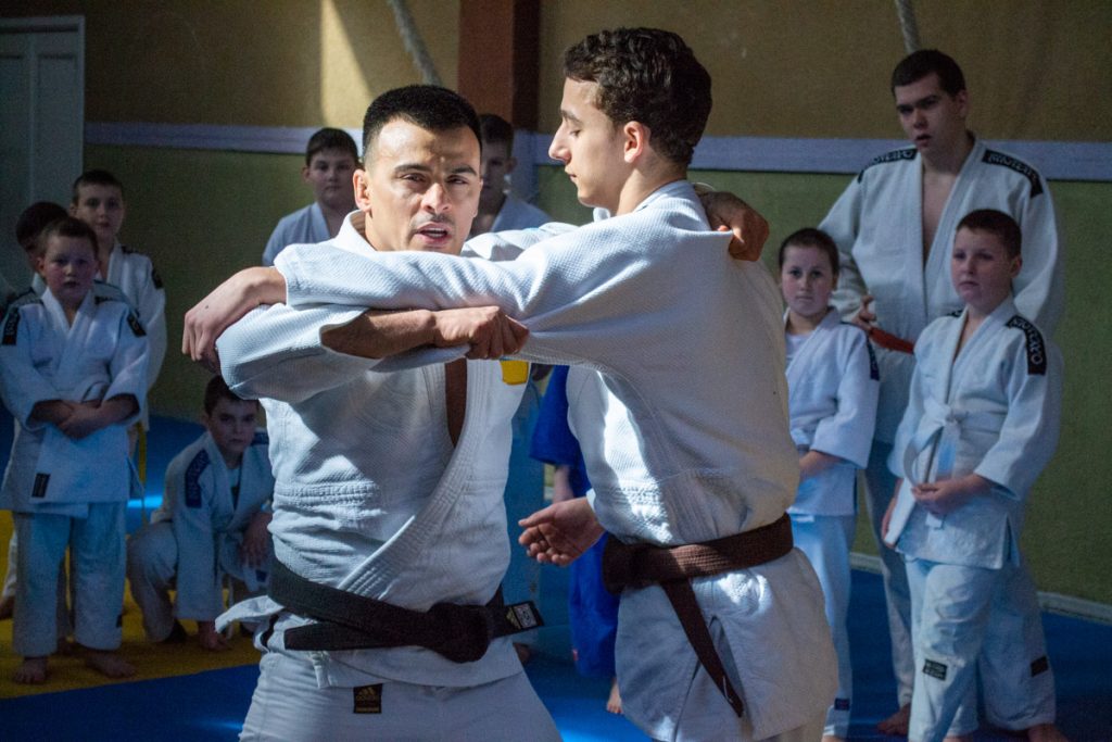 У Кам’янському відбувся майстер-клас чемпіона світу з дзюдо Георгія Зантараї