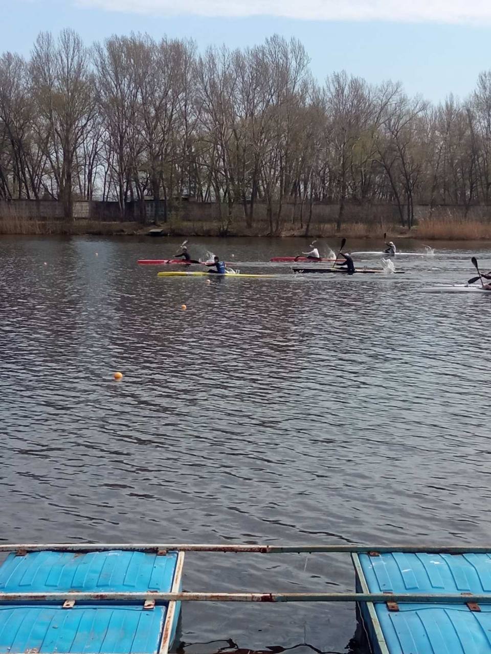 Кам'янські спортсмени стали призерами Кубка Дніпропетровської області з веслування на байдарках і каное