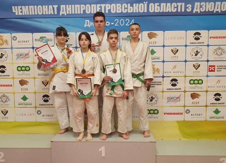 Кам’янські дзюдоїсти стали призерами обласного чемпіонату