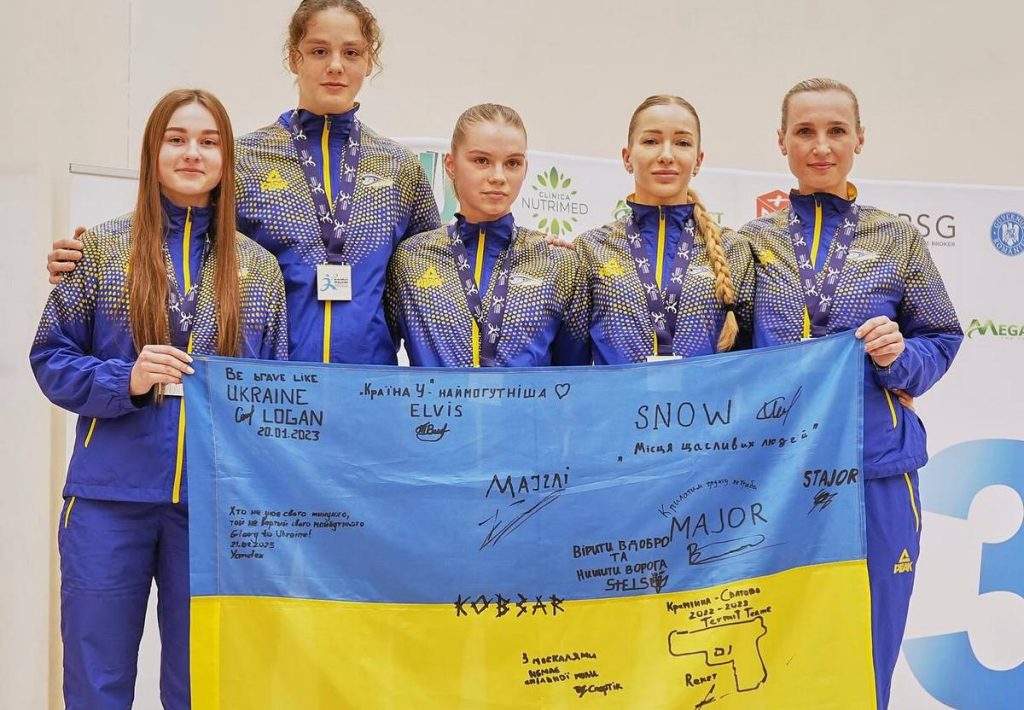 Женская сборная Украины по сквошу – вицечемпионка командного чемпионата Европы