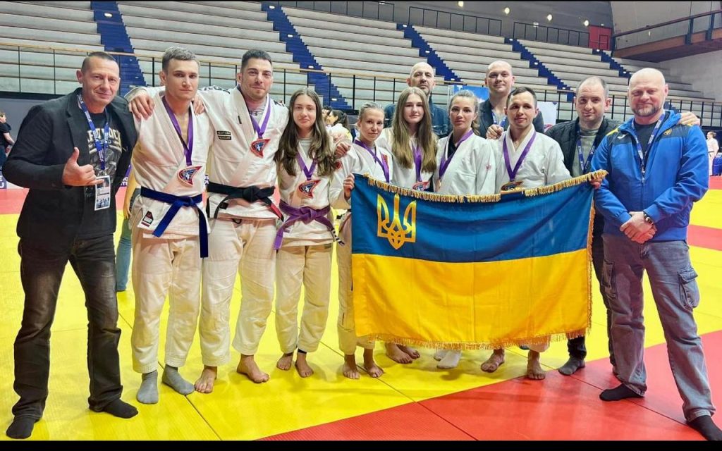 Українські майстри джиу-джитсу здобули 10 медалей на етапі Кубка Європи