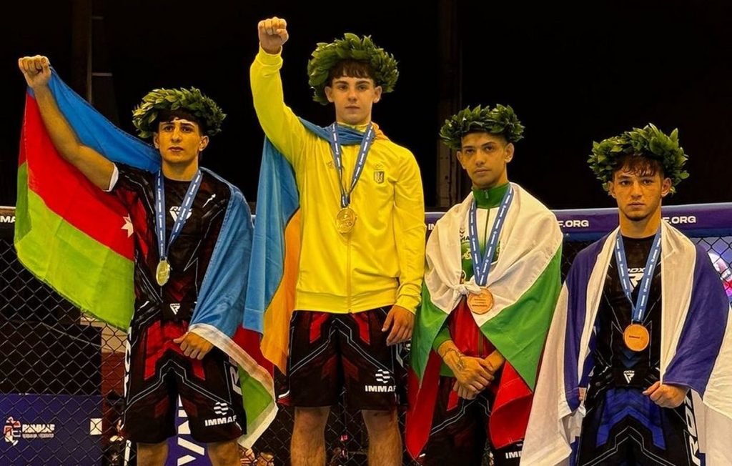 Юні українські спортсмени перемогли на чемпіонаті Європи зі змішаних єдиноборств ММА
