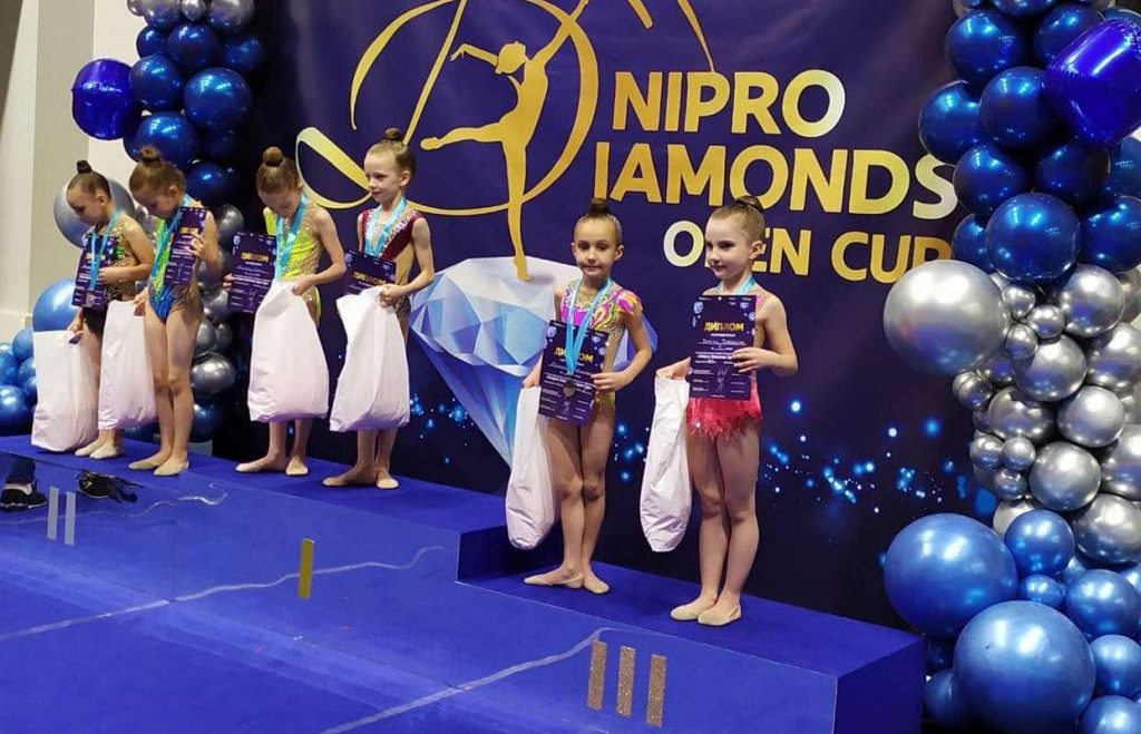 Кам’янські спортсменки – призерки всеукраїнського турніра з художньої гімнастики