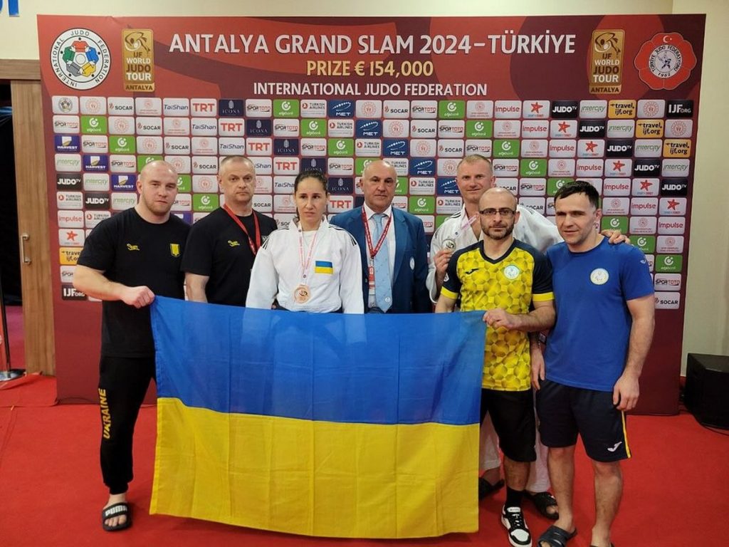Українські пара дзюдоїсти вибороли три нагороди на турнірі GRAND PRIX серед спортсменів з порушенням зору