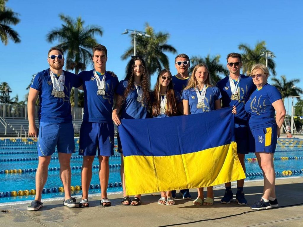 Украинцы завоевали 16 медалей и установили мировой рекорд на этапе Кубка мира по подводному спорту