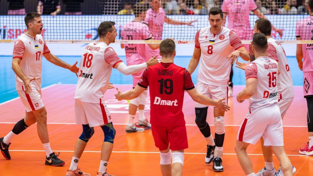 «Прометей» завоевывает вторую подряд победу в чемпионате Украины по волейболу среди мужчин