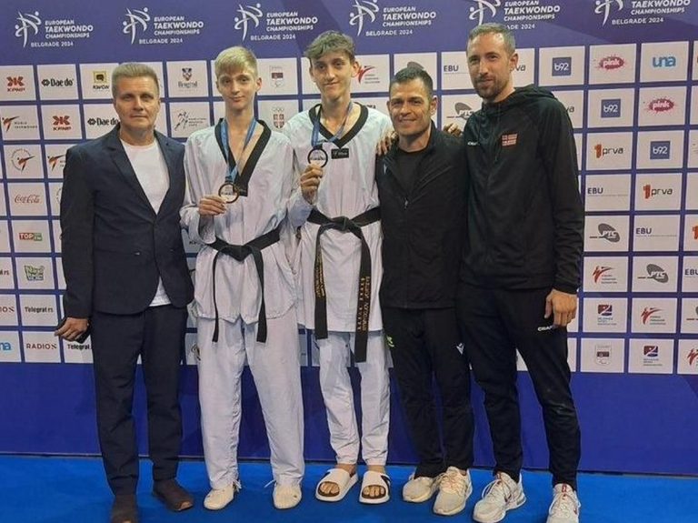 Украинские тхэквондисты завоевали первые медали чемпионата Европы в Сербии
