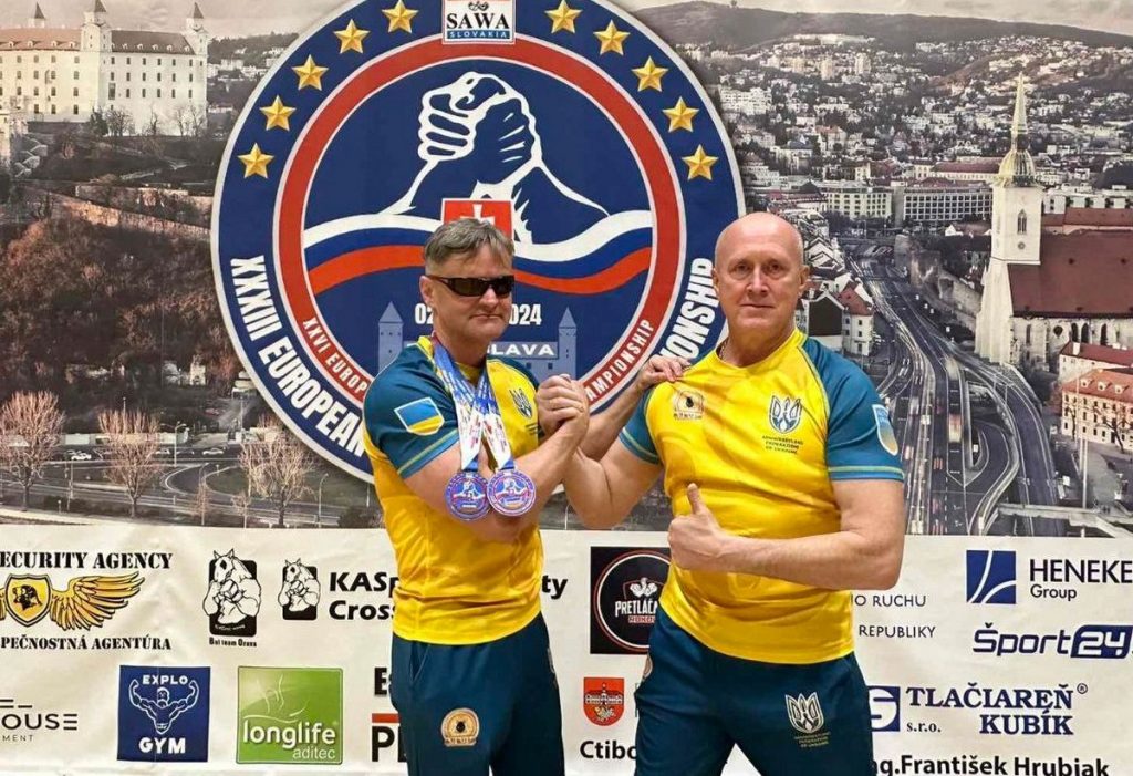 Кам’янчанин Євген Григір здобув бронзові нагороди на чемпіонаті Європи з армрестлінгу