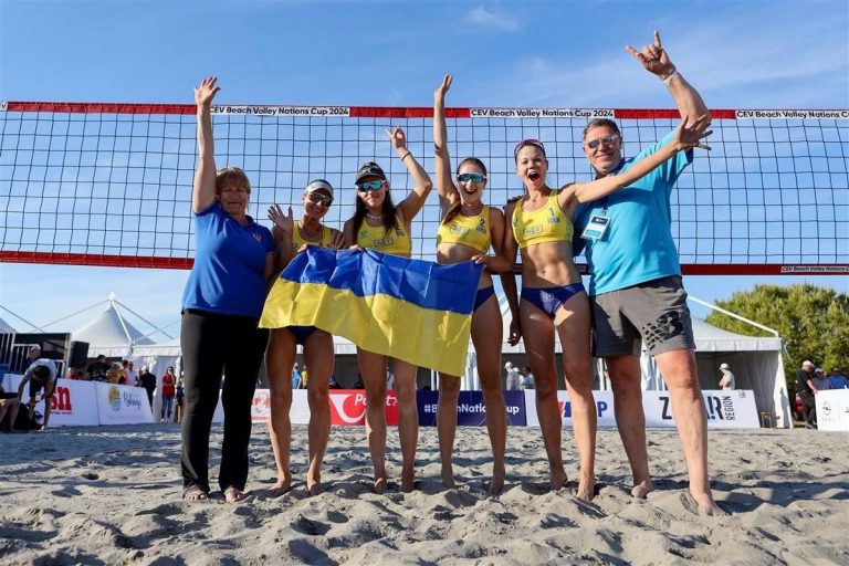 Женская сборная Украины по пляжному волейболу сыграет в финале Кубка наций CEV