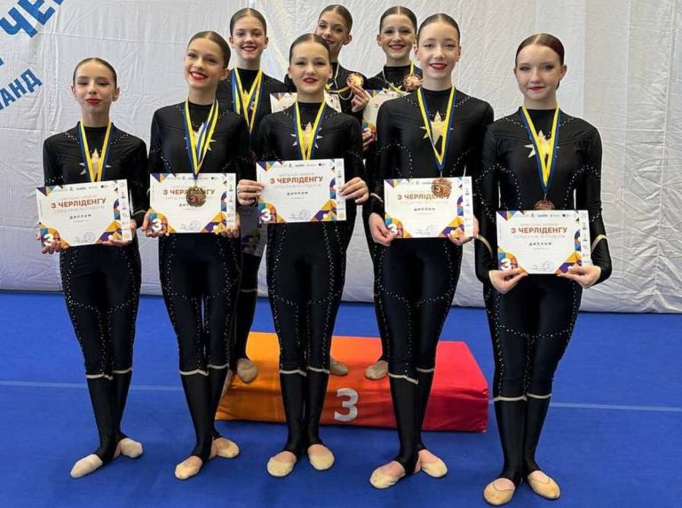 Кам’янські черлідери здобули 12 медалей чемпіонату України