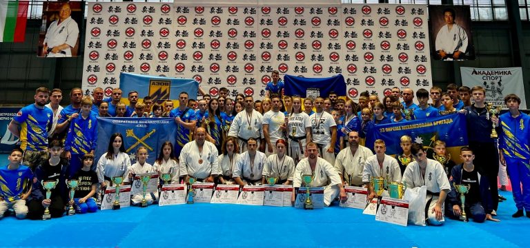 Украинские каратисты успешно выступили на чемпионате Европы в Болгарии