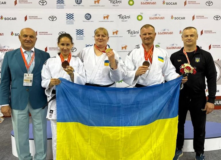 Українські парадзюдоїсти вибороли 6 нагород на турнірі в Грузії