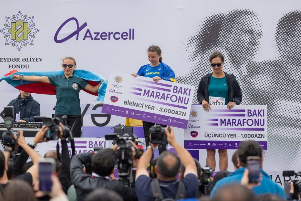 Украинские легкоатлеты второй год подряд выиграют медали полумарафона в Баку