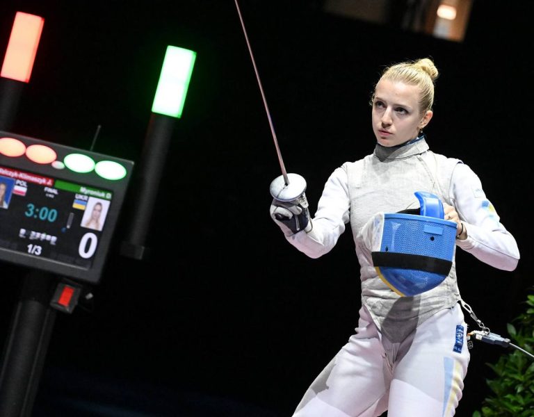 Українська рапіристка Дарія Миронюк здобула “срібло” чемпіонату Європи