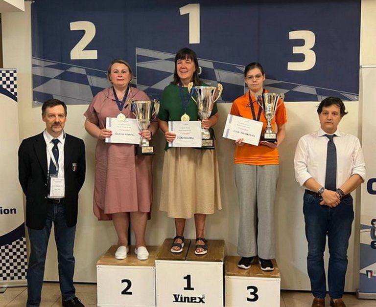 Кам’янчанка Олена Коротка стала срібною призеркою чемпіонату Європи з шашок