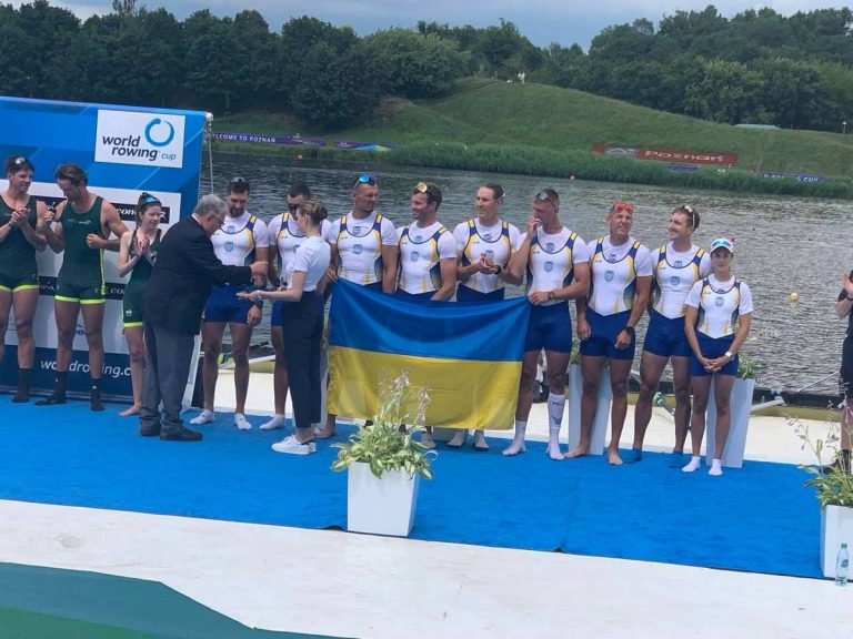 Украинские гребцы — бронзовые призеры ІІІ этапа Кубка мира