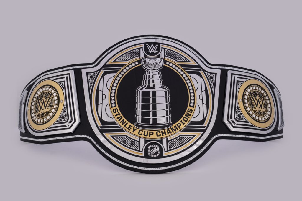 WWE представил эксклюзивный дизайн чемпионского титула для победителя Кубка Стэнли