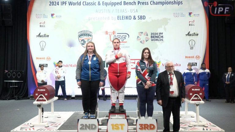 Каменчанка Вера Попруга стала серебряным призером чемпионата мира по жиму лежа