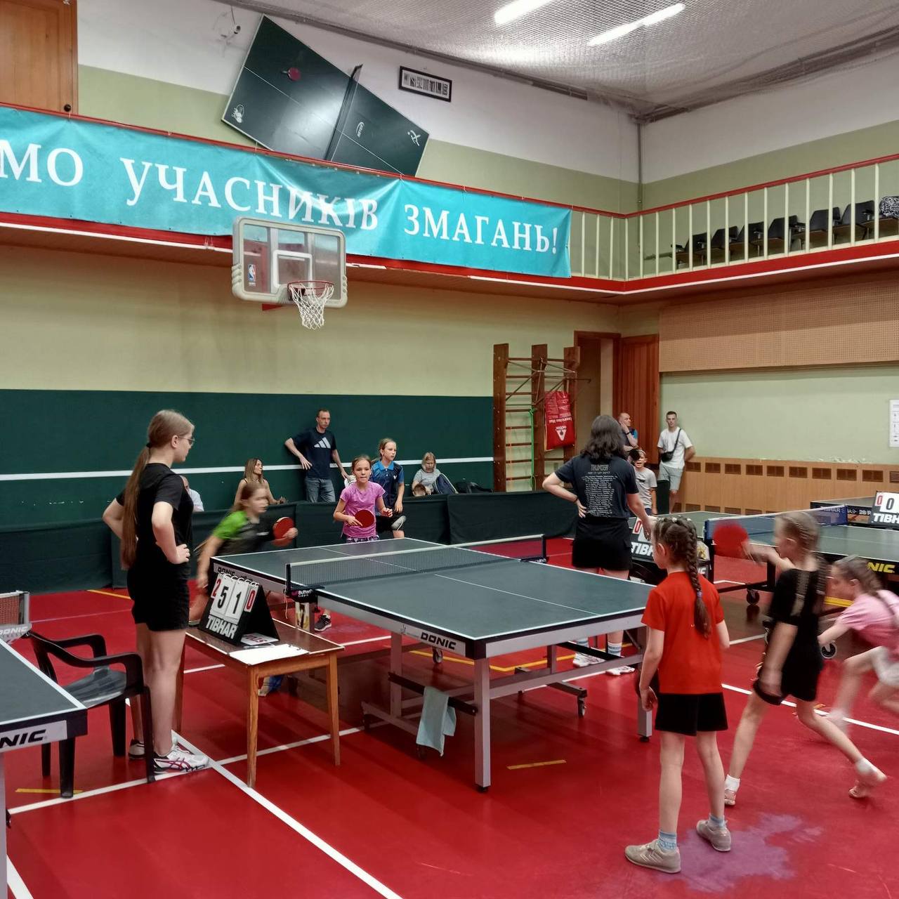 Кам'янчани стали призерами Чемпіонату Дніпропетровської області з настільного тенісу