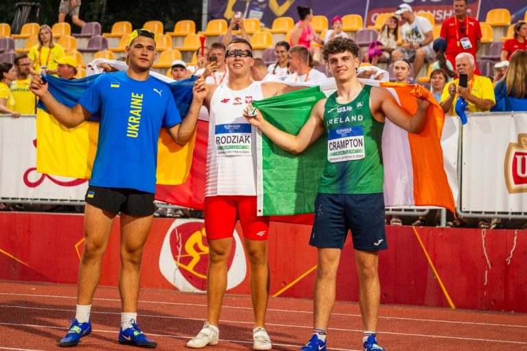 Украинские легкоатлеты завоевали три медали чемпионата Европы в Словакии