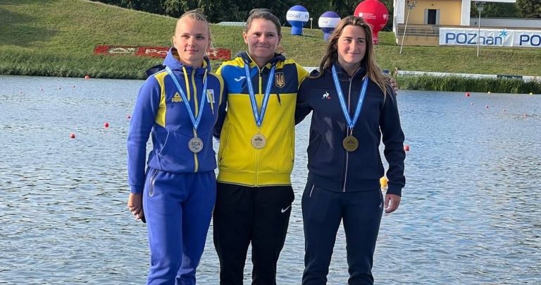Украинки завоевали две награды чемпионата Европы по гребному марафону в Польше