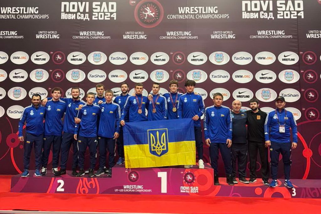 Українські борці з 10-ма медалями завершили свій виступ на чемпіонаті Європи