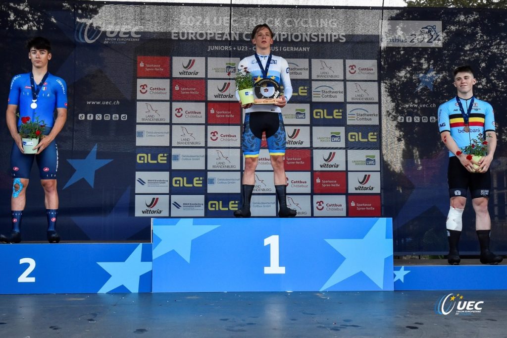 Український велогонщик Георгій Чижиков став чемпіоном Європи серед юніорів
