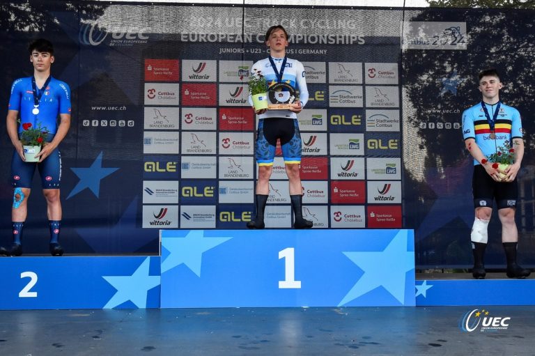 Український велогонщик Георгій Чижиков став чемпіоном Європи серед юніорів