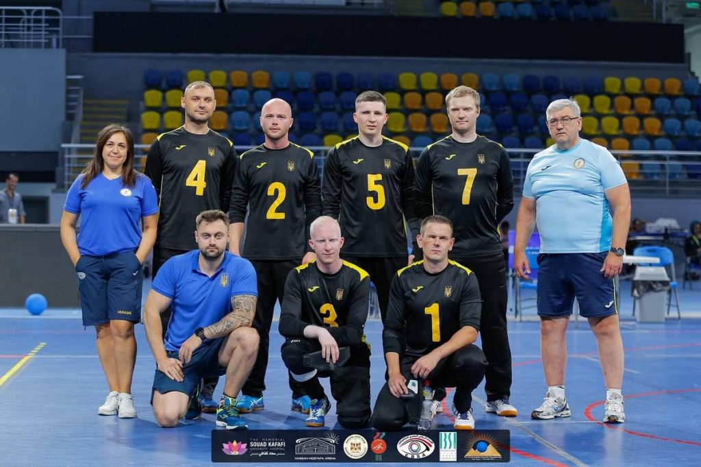 Українські спортсмени з порушеннями зору стали другими на міжнародному турнірі з голболу