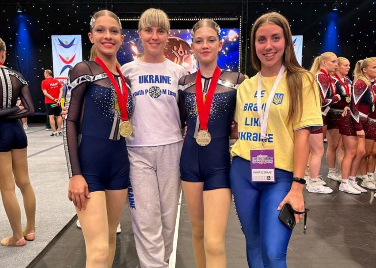 Кам’янські черлідери завершили переможними виступами чемпіонат Європи в Норвегії