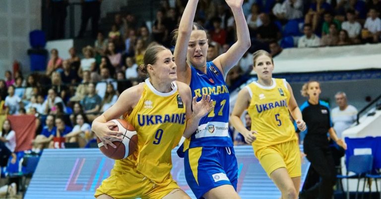 Женская сборная U-18 победила Румынию на Евробаскете