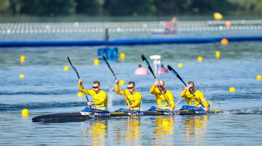Мужская сборная Украины вышла в финал гребли на байдарках и каноэ среди четверок на ОИ-2024