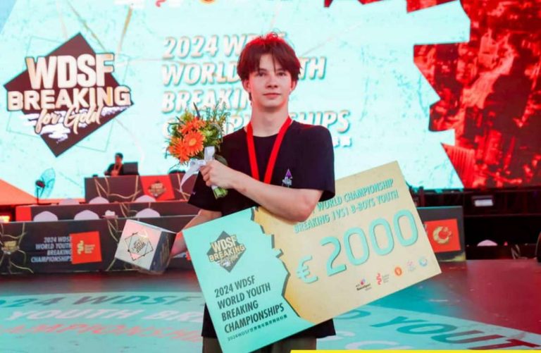 Українець Ілля Мащенко здобув срібло на чемпіонаті світу з брейкінгу