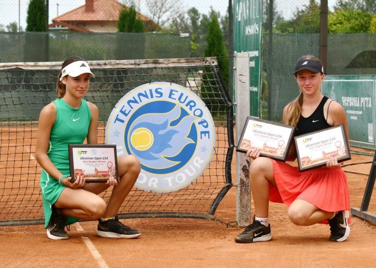 Кам’янські тенісистки стали призерками турніру Tennis Europe U14