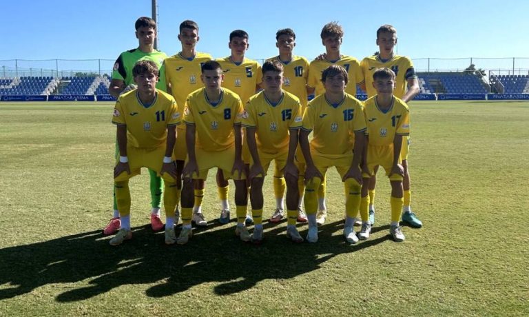 Сборная Украины U-16 завершила выступление на турнире в Испании поражением от команды Израиля