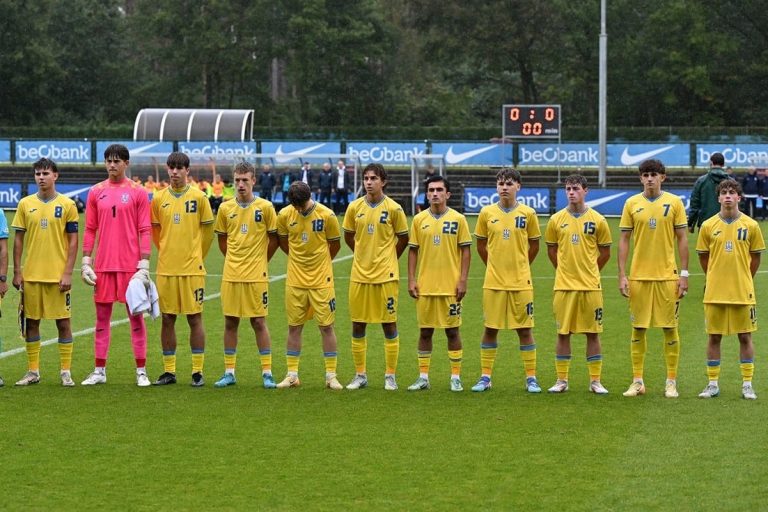 Юнацька збірна України поступилася Бельгії в матчі кваліфікаційного раунду Євро-2025