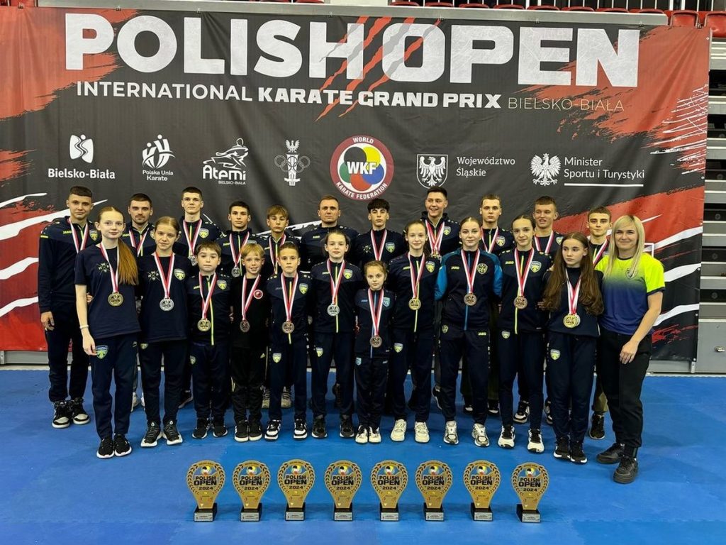 Украинские каратисты победили на ежегодном турнире Polish Open