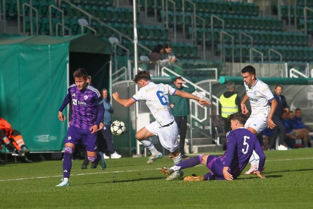 «Динамо» U-19 сыграл вничью с «Марибором» во втором поединке Юношеской лиги УЕФА