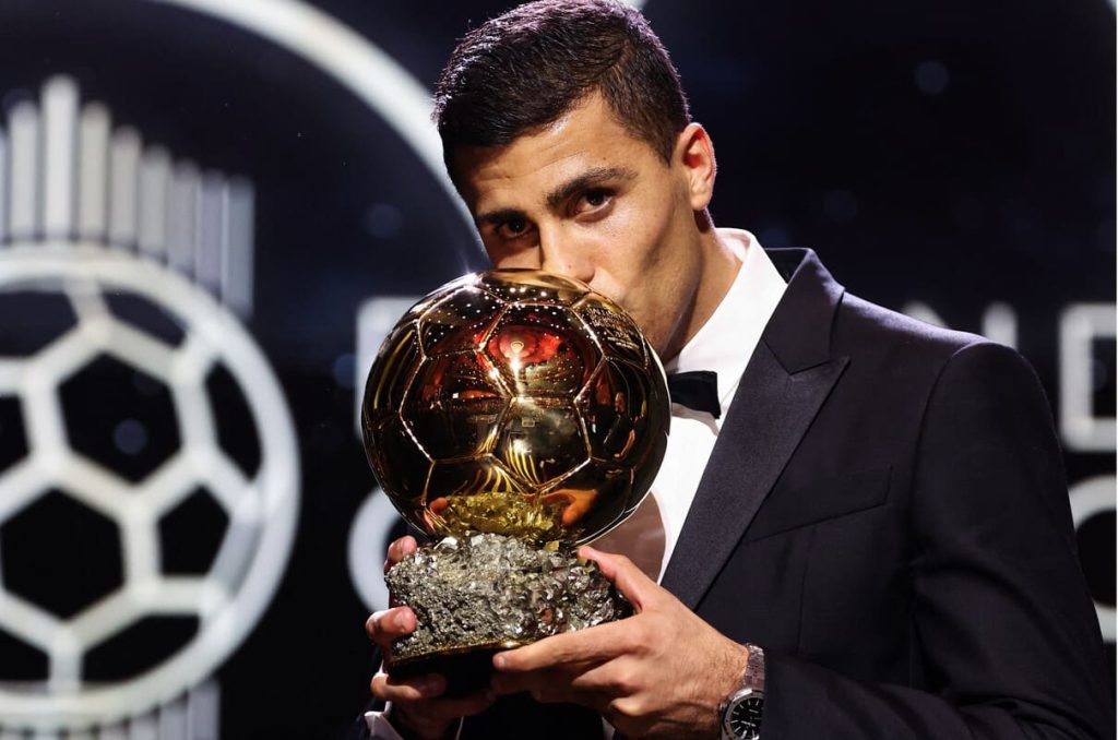 Родрі гучно відсвяткував здобуття “Золотого м’яча” – відео