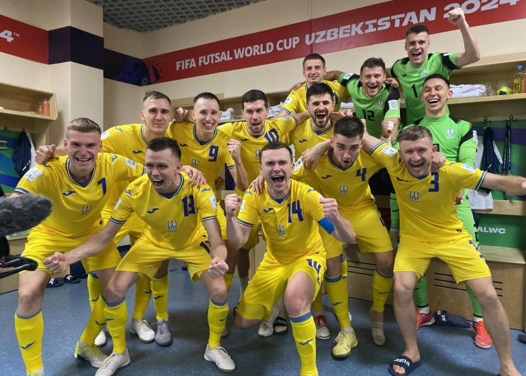 Сборная Украины по футзалу поднялась на 9-е место в рейтинге ФИФА