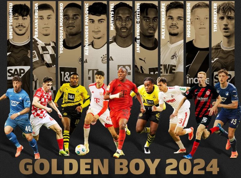 Объявлен список претендентов на награду Golden Boy-2024