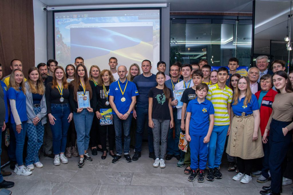 У Кам’янському визначились переможці та призери чемпіонату України з шашок-100
