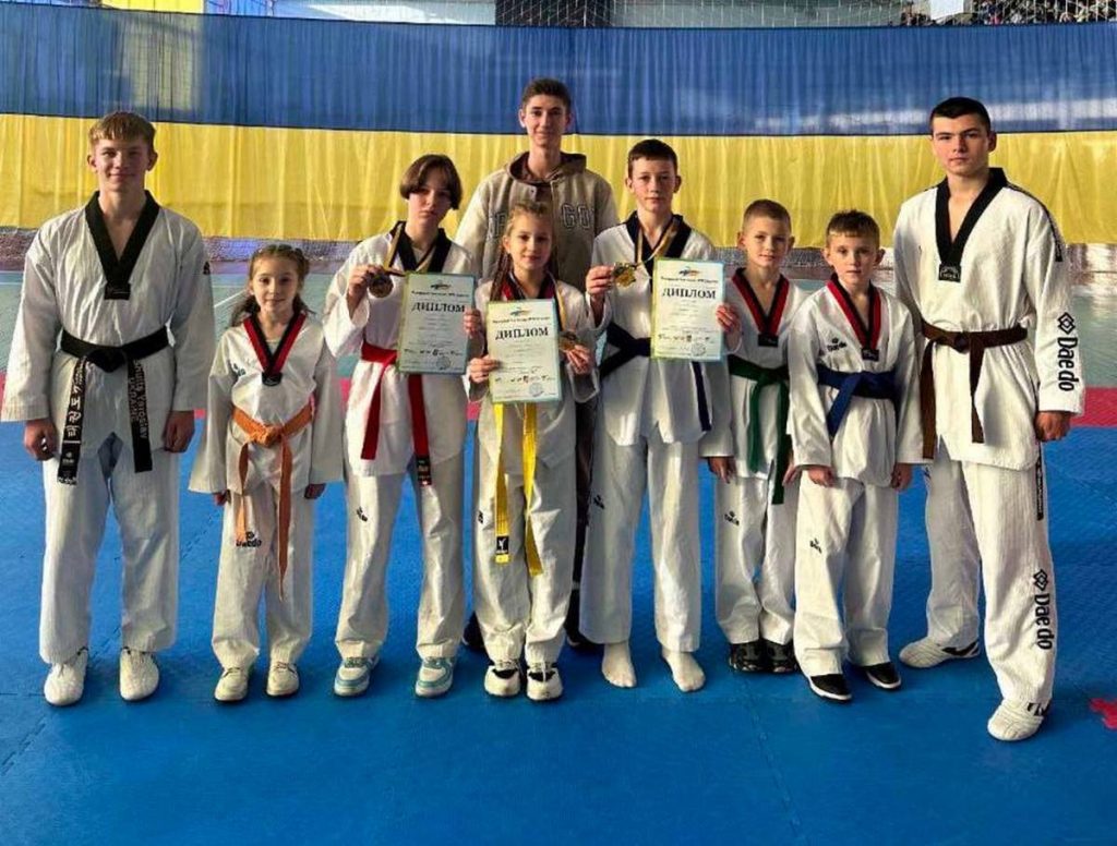 Кам’янські тхеквондисти здобули нагороди чемпіонату України