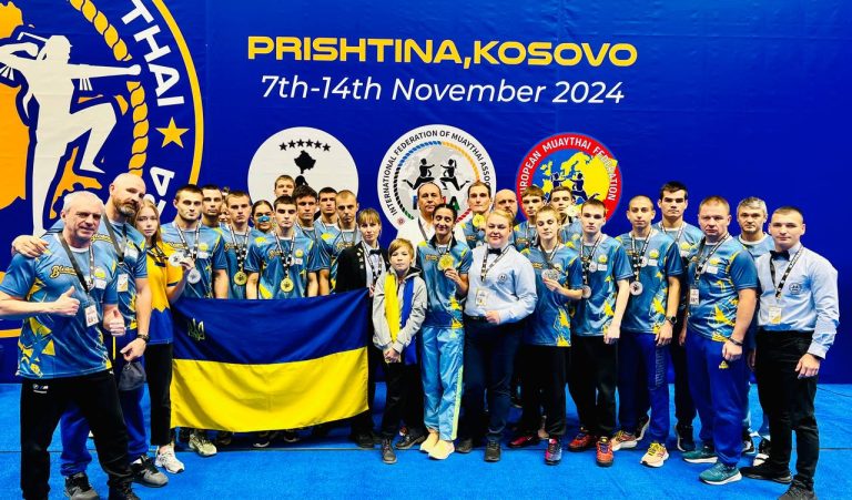 Сборная Украины завоевала 19 медалей на чемпионате Европы по таиландскому боксу