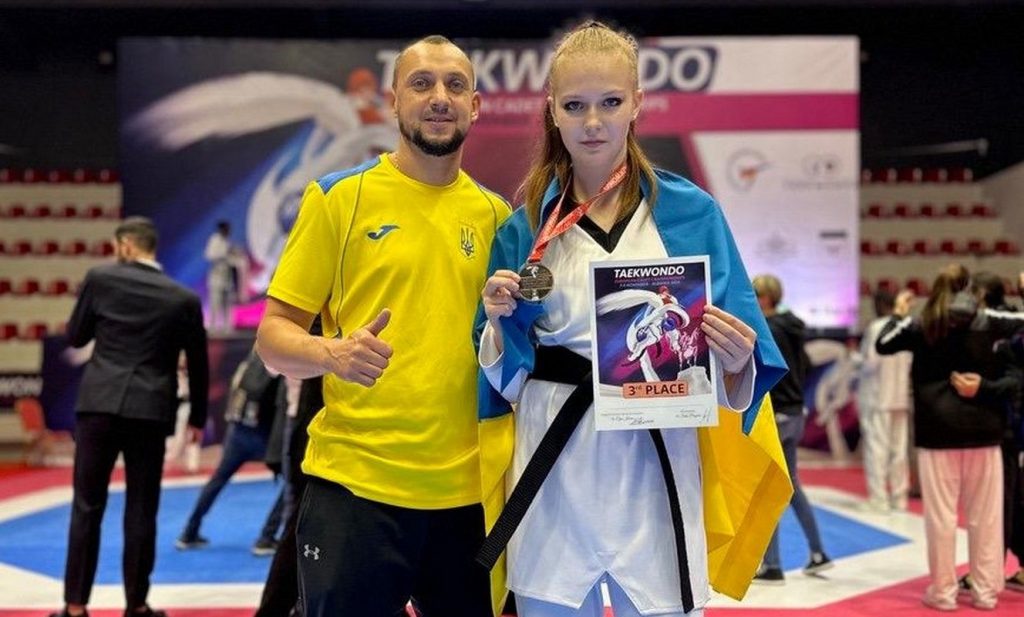 Українські тхеквондисти вибороли 4 медалі на чемпіонаті Європи в Албанії