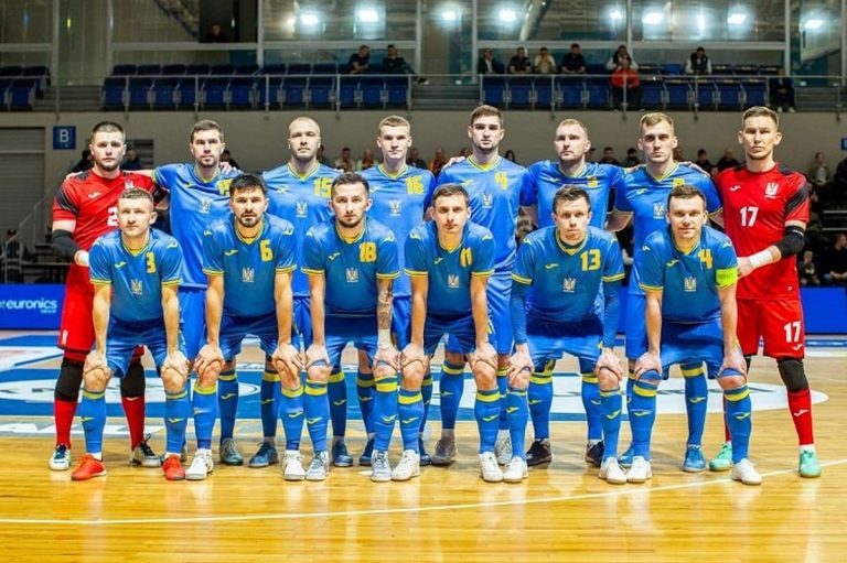 Сборная Украины по футзалу в декабре стартует в основном раунде квалификации Евро-2026: расписание матчей