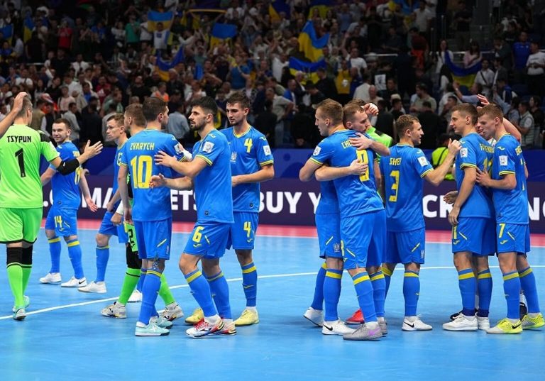 Сборная Украины по футзалу разгромила Чехию во втором контрольном матче
