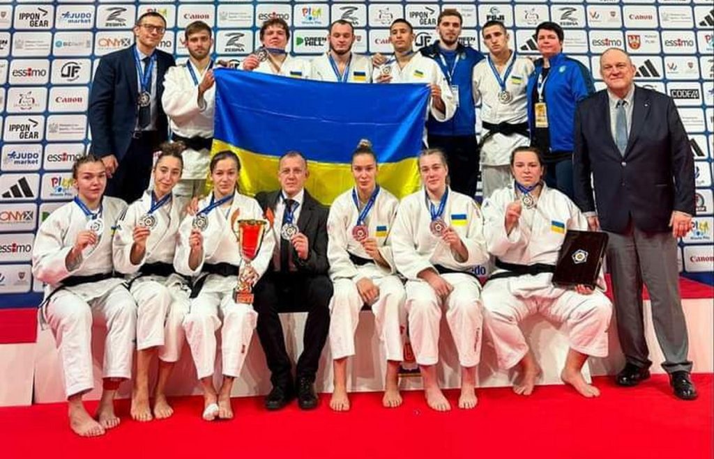 Українські дзюдоїсти – віцечемпіони чемпіонату Європи в Польщі